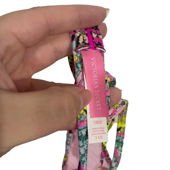 Victoria’s Secret 34B Strappy Sequin Bikini Swim Top - Picture 4 of 4